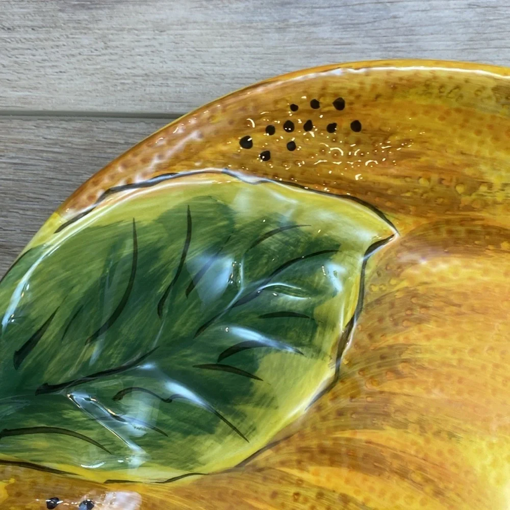 Pier 1 | Lemon | Figural Salad‎ Plate
